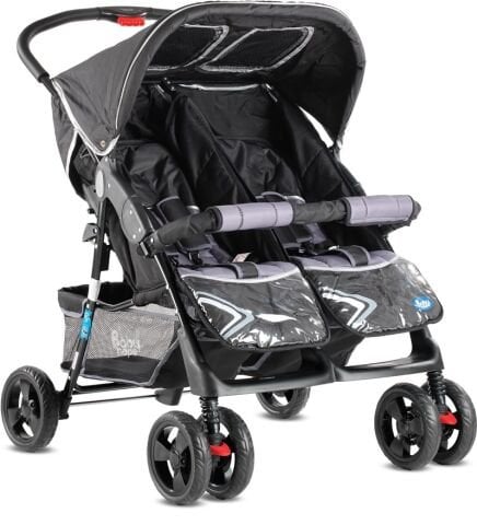 Babyhope ikiz bebek arabası yanyana P-L