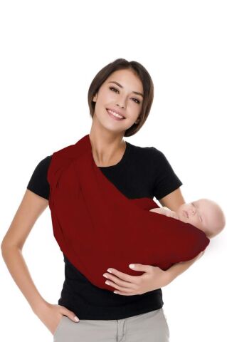 TommyBaby Calvin Sling Bebek Taşıma Kangurusu BORDO