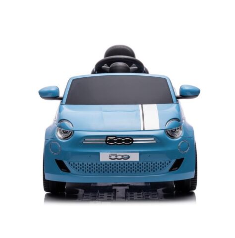 FIAT 500 Lisanslı akülü araba 12v MAVİ