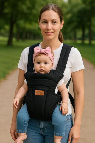 Tommybaby Comfy Anatomik Bebek Taşıyıcı Kanguru - Bebek Taşıma LACİVERT