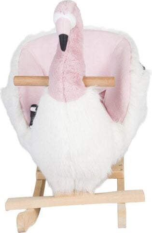 TommyBaby Sallanan Oyuncak At, Sallanan Ahşap Flamingo Sallanan Flamingo