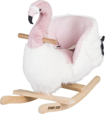 TommyBaby Sallanan Oyuncak At, Sallanan Ahşap Flamingo, FİL  Sallanan Flamingo Sallanan FİL