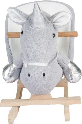 TommyBaby Egitici Peluş Sallanan At Ahsap Sallanan At UNİCORN