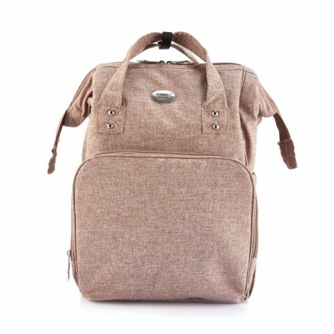 TommyBaby Safir 5'li Set Bebek Arabası Oyun Parkı Çanta Yatak KAHVE