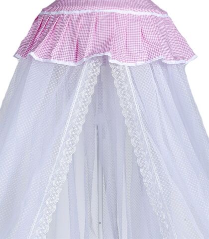 Tommybaby Point Lüx Tavandan Asmalı Bebek Beşik Cibinlik