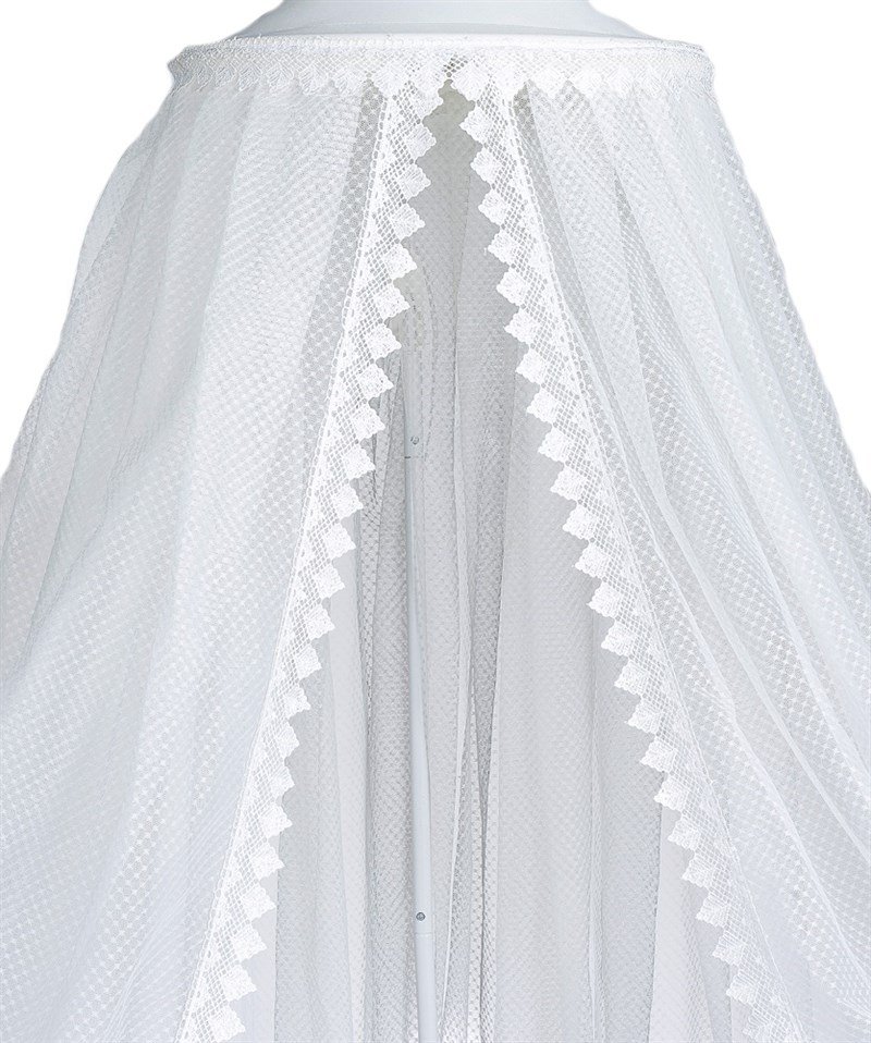 Tommybaby Fancy Lüx Tavandan Asmalı Bebek Beşik Cibinlik EKRU