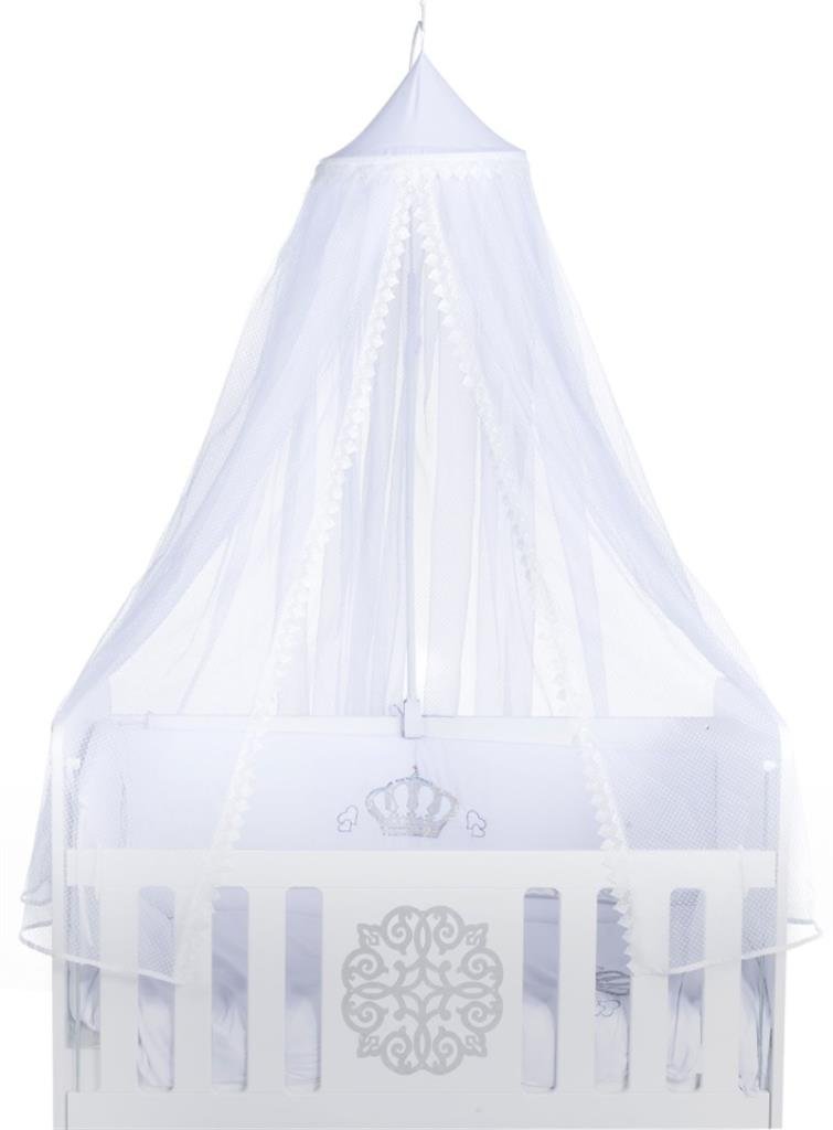 Tommybaby Fancy Lüx Tavandan Asmalı Bebek Beşik Cibinlik BEYAZ