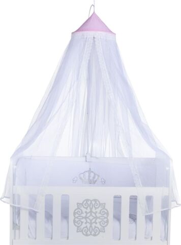 Tommybaby Fancy Lüx Tavandan Asmalı Bebek Beşik Cibinlik PEMBE