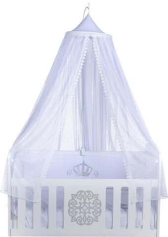 Tommybaby Honey Lüx Tavandan Asmalı Bebek Beşik Cibinlik BEYAZ