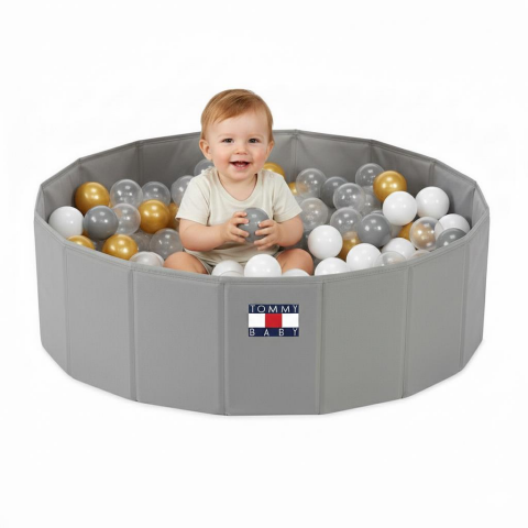 Katlanır Aktivite ve Top Havuzu, 100 Adet Toplu