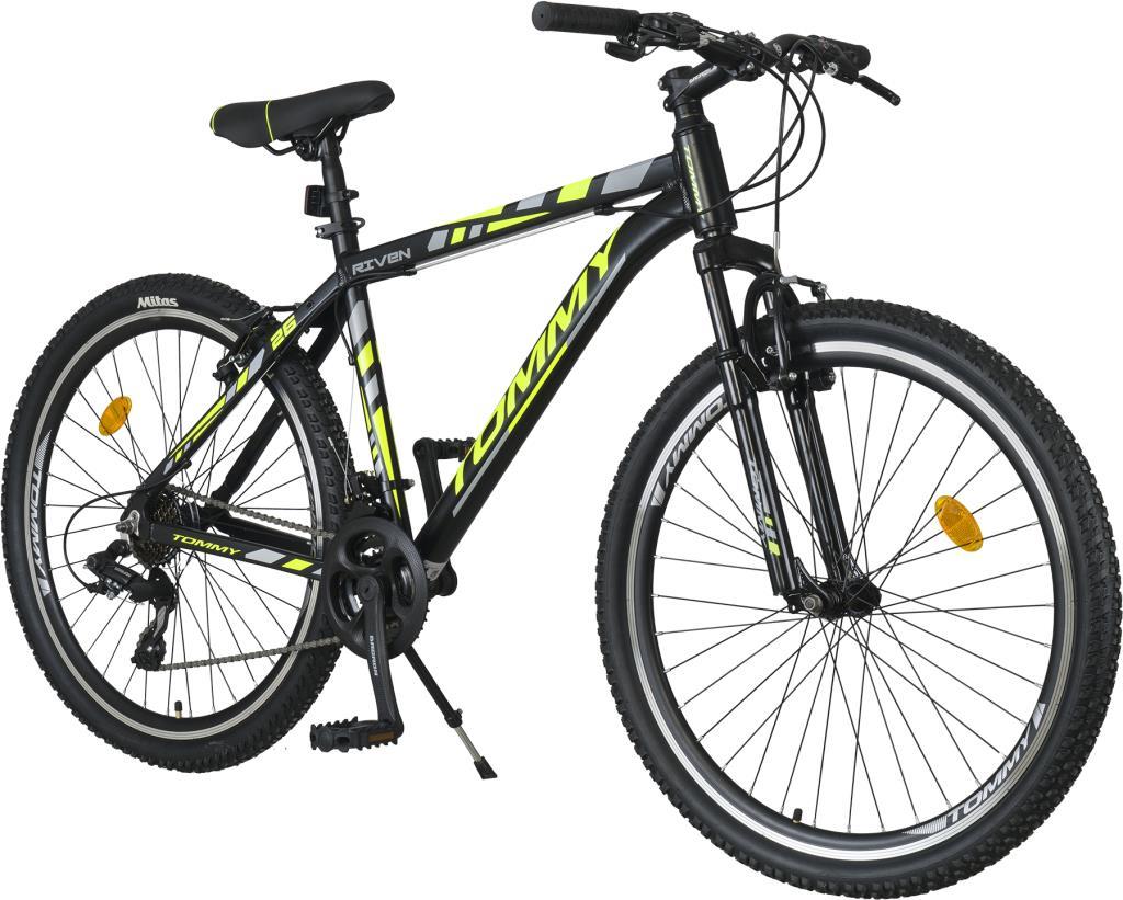 TommyBike RIVEN Alüminyum Kadro 26 Jant 21 Vites Dağ Bisikleti SARI