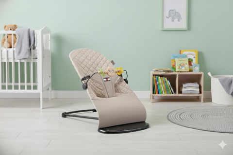 TommyBabay Millenium Cotton Bebekler Için Üç Kademeli Kolay Taşınabilir Sallanan Oyuncaklı  Ana Kucağı