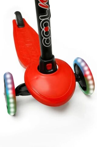 COOL WHEELS STAR IŞIKLI SCOOTER 3-5 YAŞ KIRMIZI