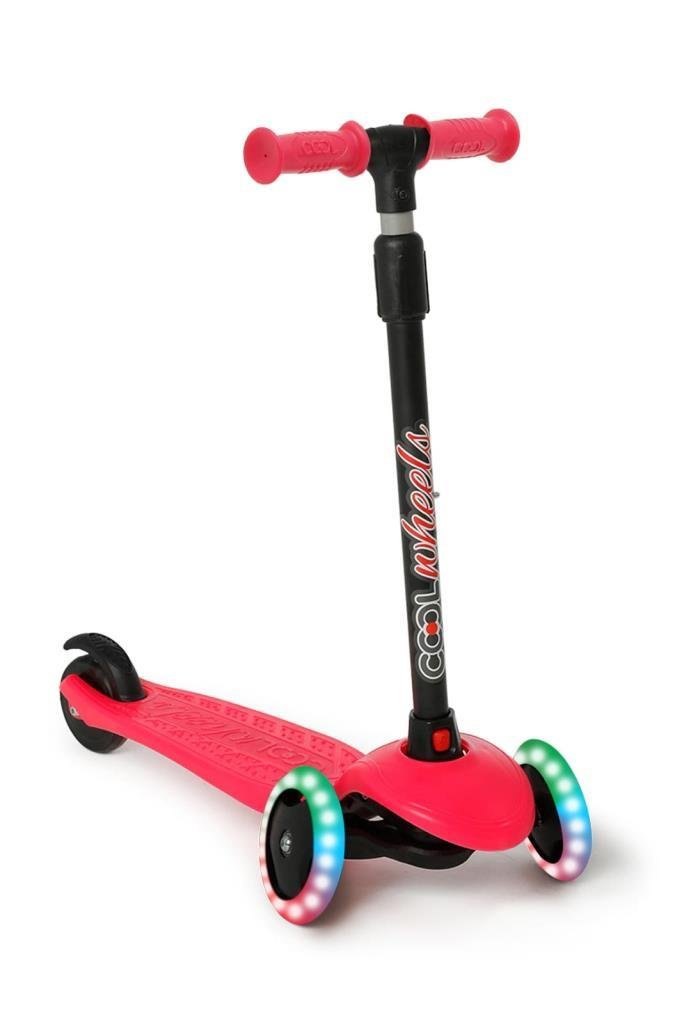 COOL WHEELS STAR IŞIKLI SCOOTER 3-5 YAŞ PEMBE