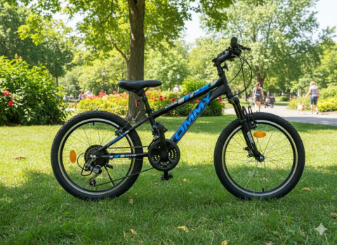TommyBike RIVEN ÇELİK Kadro 20 Jant 21 Vites Dağ Bisikleti TURKUAZ