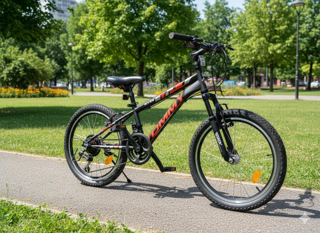 TommyBike RIVEN ÇELİK Kadro 20 Jant 21 Vites Dağ Bisikleti KIRMIZI