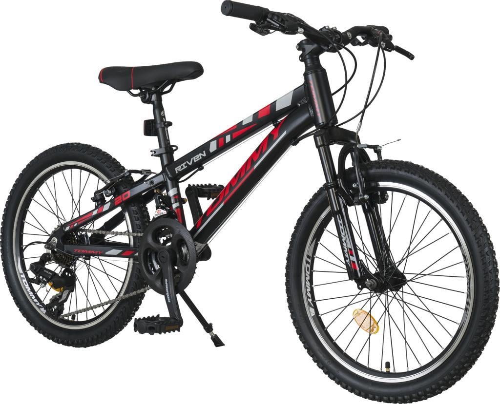 TommyBike RIVEN Alüminyum Kadro 20 Jant 21 Vites Dağ Bisikleti KIRMIZI