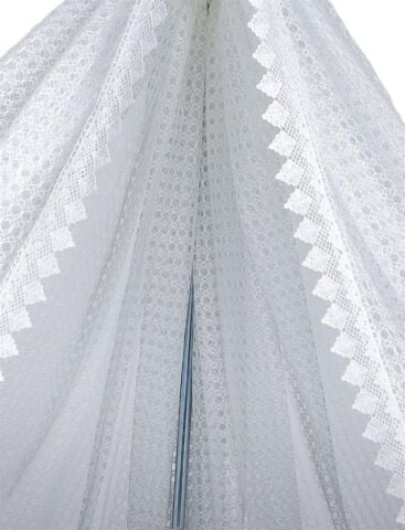 Tommybaby Dream Güpürlü Lüx Cibinlik ve Topuzlu Demir PEMBE