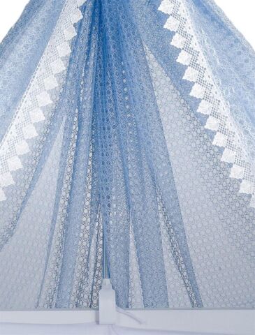 Tommybaby Dream Güpürlü Lüx Cibinlik ve Topuzlu Demir BEYAZ