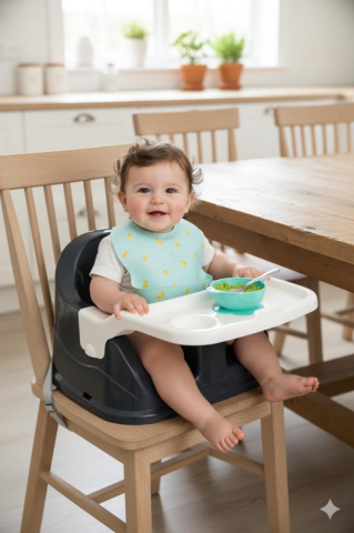 TommyBaby Oyun Piknik Mama Koltuğu Bebek Mama Oturağı Sandalye Üstü Mama Oturağı