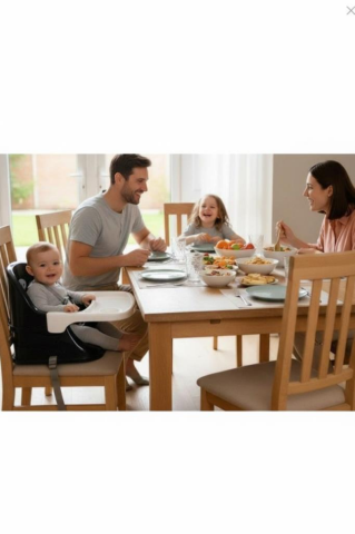 TommyBaby Oyun Piknik Mama Koltuğu Bebek Mama Oturağı Sandalye Üstü Mama Oturağı