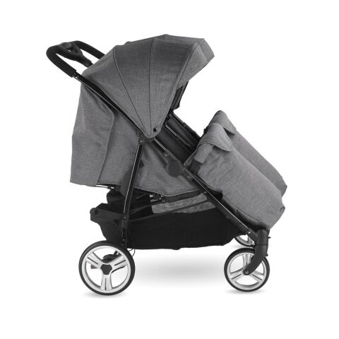 BH-3077 CITY TWIN İKİZ PUSET BEBEK ARABASI SİYAH