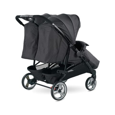 BH-3077 CITY TWIN İKİZ PUSET BEBEK ARABASI SİYAH
