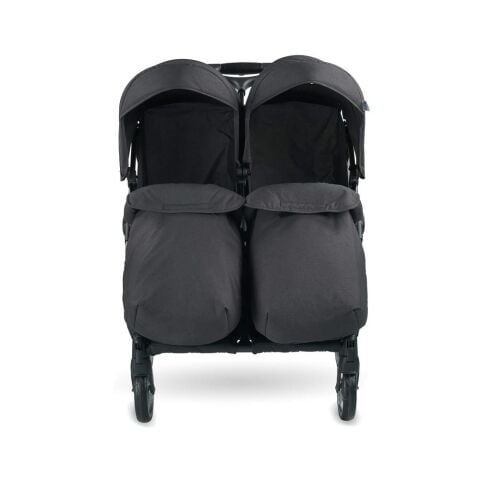 BH-3077 CITY TWIN İKİZ PUSET BEBEK ARABASI SİYAH