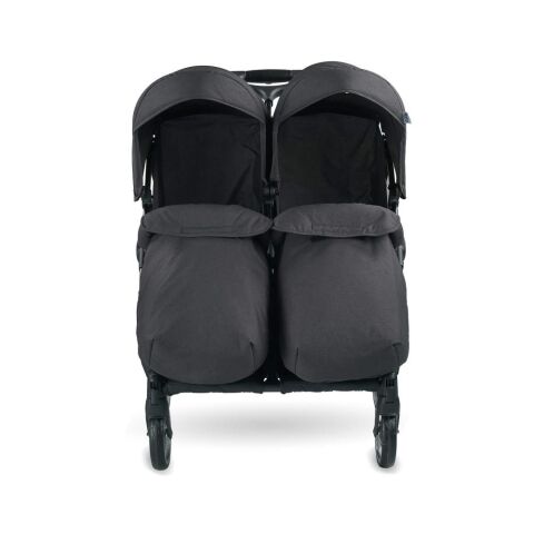 BH-3077 CITY TWIN İKİZ PUSET BEBEK ARABASI SİYAH