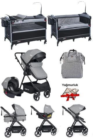 Handy Yenidoğan Seti Bebek Arabası Travel Sistem Oyun Parkı Çanta