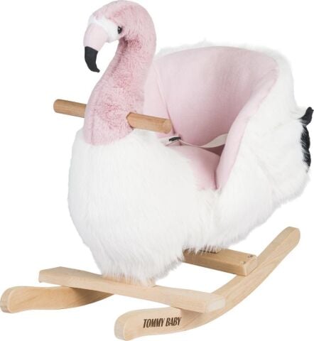 TommyBaby Sallanan Oyuncak At, Sallanan Ahşap Flamingo, FİL  Sallanan Flamingo Sallanan FİL PEMBE