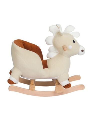 TommyBaby Egitici Peluş Sallanan At Ahsap Sallanan At