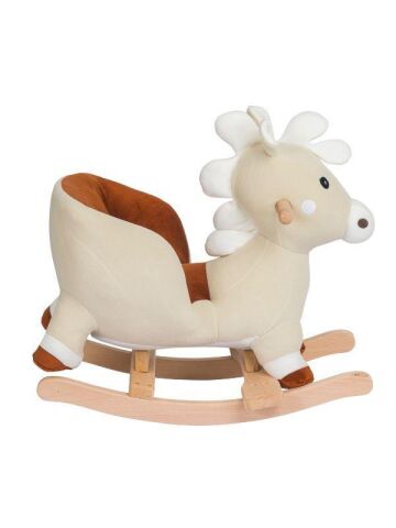 TommyBaby Egitici Peluş Sallanan At Ahsap Sallanan At