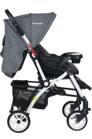 Tommybaby Eagle Travel (Seyahat) Sistem Bebek Arabası KIRMIZI