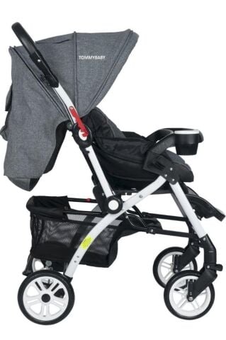 Tommybaby Eagle Travel (Seyahat) Sistem Bebek Arabası FÜME