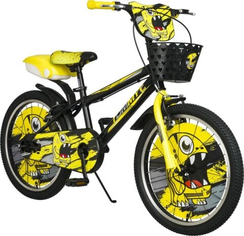 TommyBike 20 jant Lüx Aksesuarlı Cocuk Bisikleti SARI