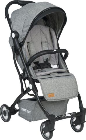 TommyBaby İnci 3 lü Set Kabin Bebek Arabası Katlanır Beşik Kanguru ANTRASİT