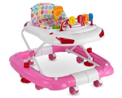 BabyHope 219 Tobby Sallanır Arabam Yürüteç PEMBE