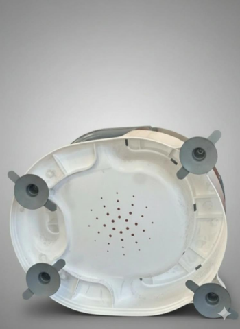 TommyBaby Lüx Banyo Oturağı Mama Oturağı Bebek Banyo Oturağı GRİ