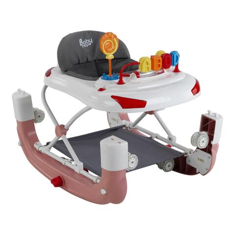 BabyHope 219 Tobby Sallanır Arabam Yürüteç PASTEL PEMBE