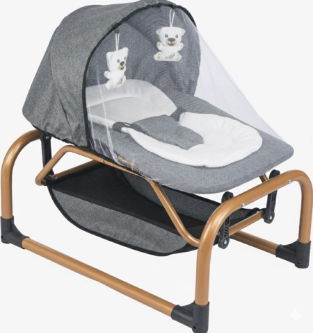 TommyBaby Ana Dizi Ana Kucağı Beşik GRİ