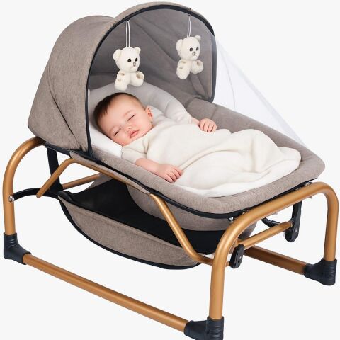 TommyBaby Ana Dizi Ana Kucağı Beşik GRİ