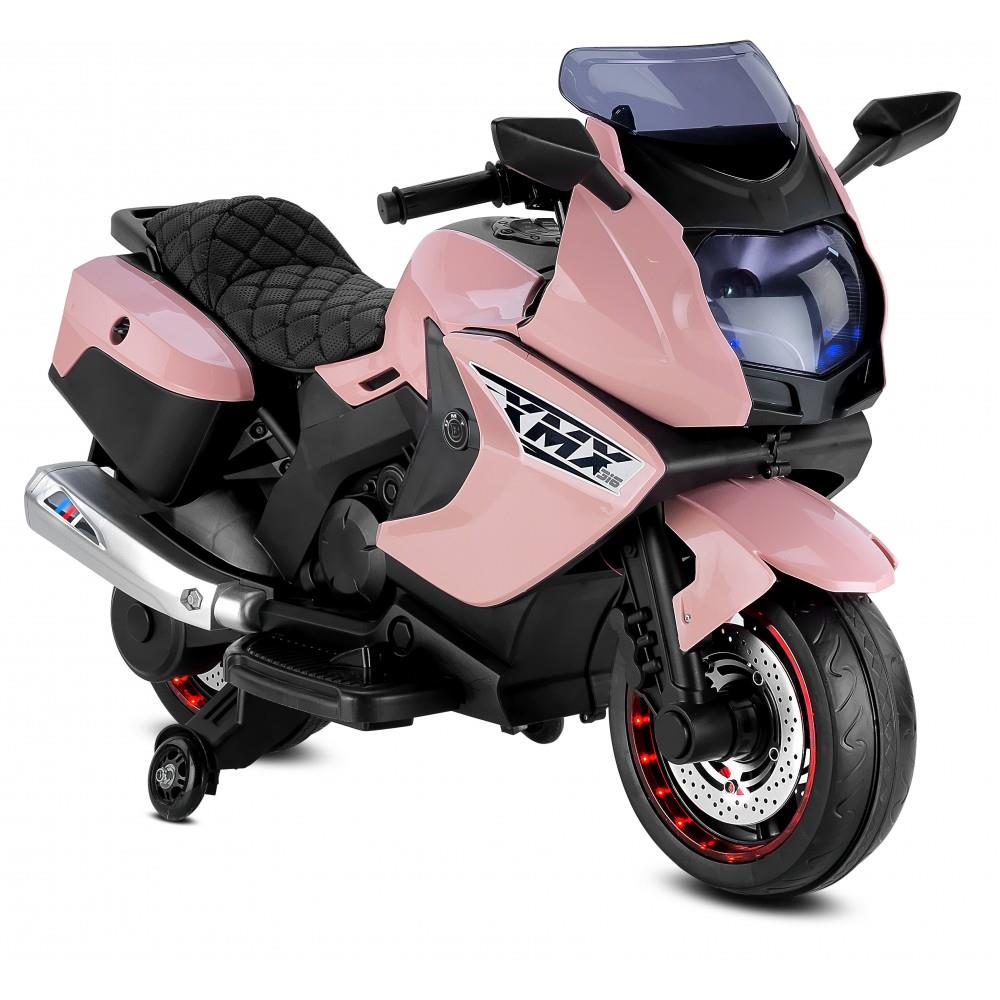 438 Xmx Akülü Motor 12 Volt PEMBE