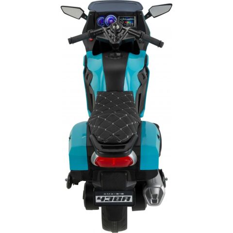 438 Xmx Akülü Motor 12 Volt TURKUAZ