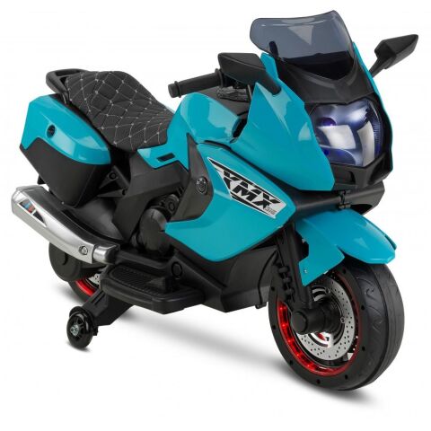 438 Xmx Akülü Motor 12 Volt TURKUAZ