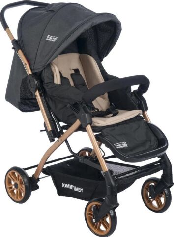 Tommybaby Cross Yenidoğan Seti Bebek Arabası Beşik Ana Kucağı ANTRASİT