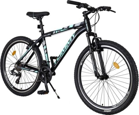 TommyBike RIVEN Alüminyum Kadro 24 Jant  21 Vites Dağ Bisikleti TURKUAZ