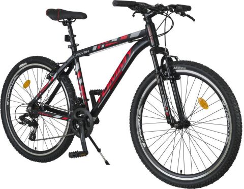 TommyBike RIVEN Alüminyum Kadro 24 Jant  21 Vites Dağ Bisikleti KIRMIZI