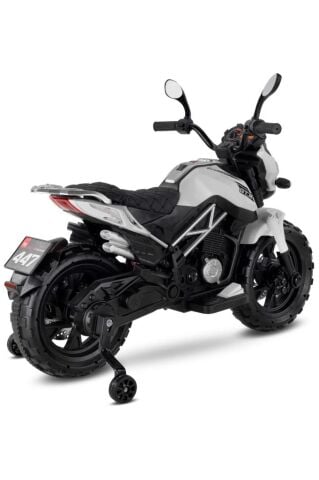 447 Motocross Akülü Motor Çocuk Motoru 12V