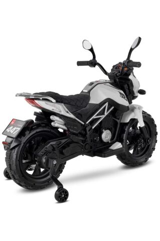 447 Motocross Akülü Motor Çocuk Motoru 12V